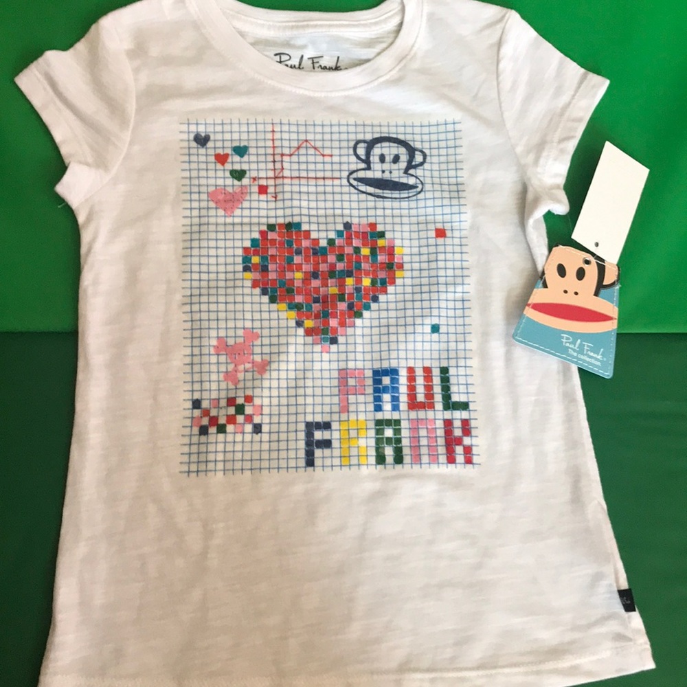 NWT Paul Frank size 6 girls retro T-shirt